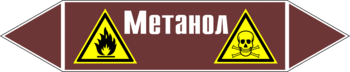 Маркировка трубопровода "метанол" (пленка, 358х74 мм) - Маркировка трубопроводов - Маркировки трубопроводов "ЖИДКОСТЬ" - vektorb.ru