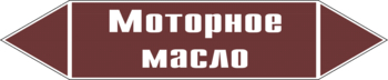 Маркировка трубопровода "моторное масло" (пленка, 252х52 мм) - Маркировка трубопроводов - Маркировки трубопроводов "ЖИДКОСТЬ" - vektorb.ru
