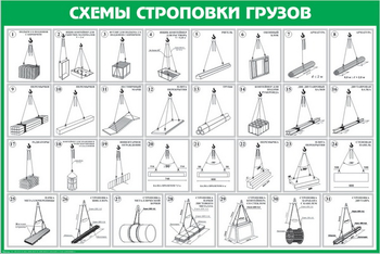 Схема строповки st10 - Схемы строповки и складирования грузов - vektorb.ru